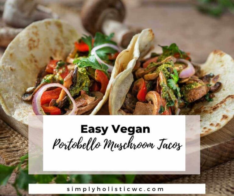 Easy Vegan Portobello Mushroom Tacos