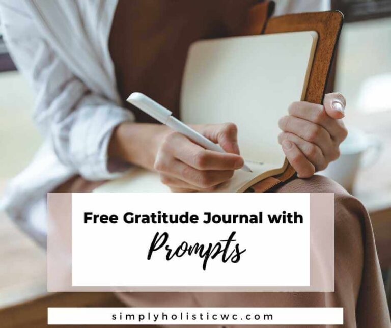 Free Printable Gratitude Journal with Prompts