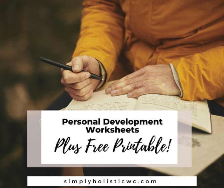 Personal Development Worksheets | Free Printable!