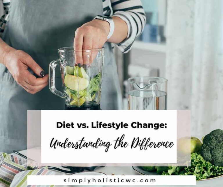 Dieting vs Lifestyle Change: Understanding the Difference