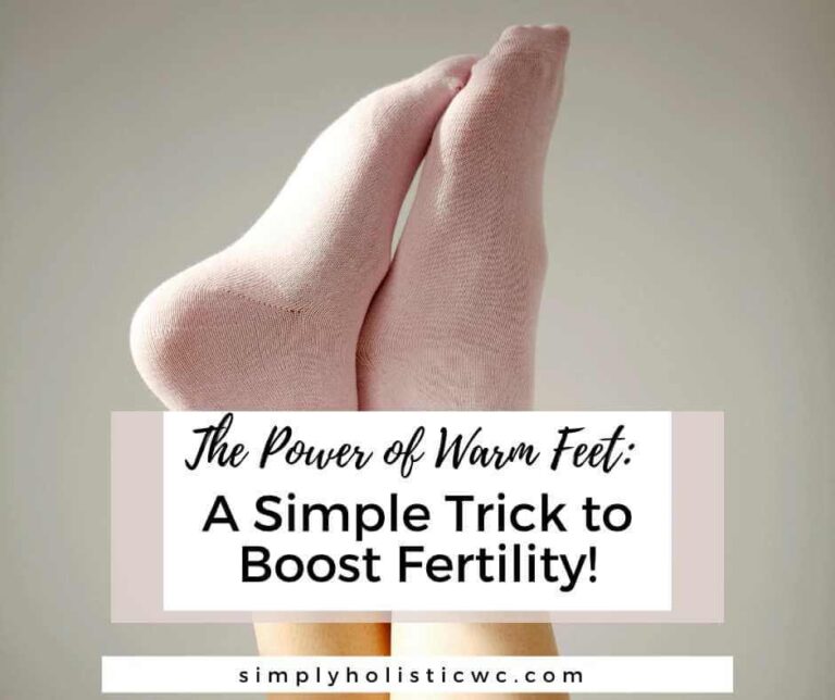 How Keeping Your Feet Warm Can Boost Fertility