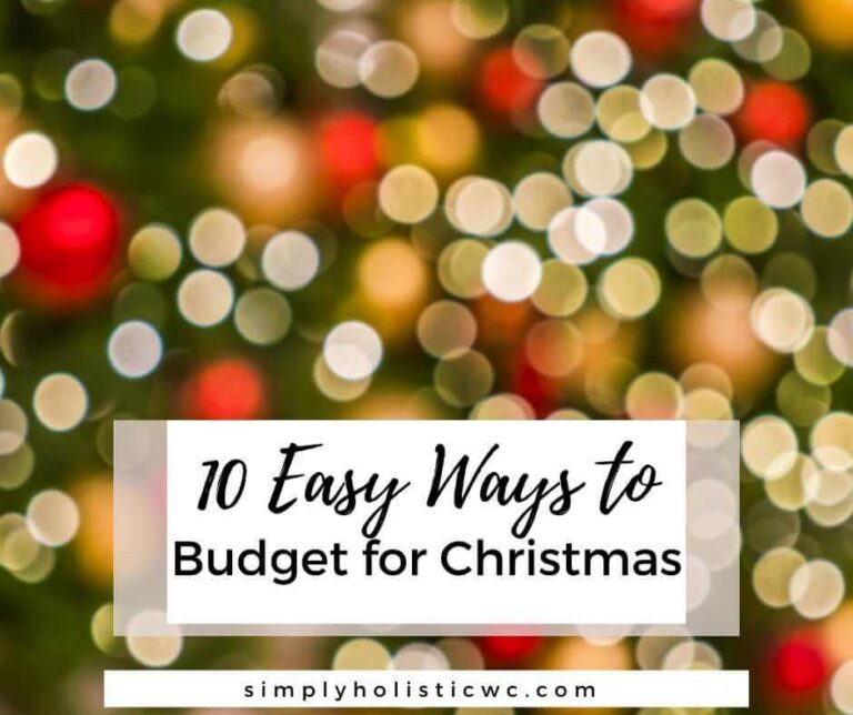 10 Easy Ways to Budget for Christmas