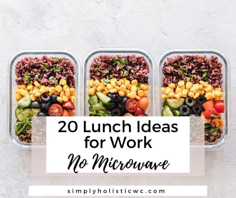 20 Lunch Ideas for Work – No Microwave