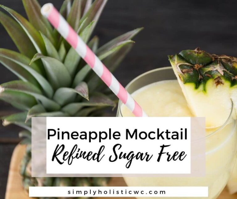 Pineapple Mocktail Recipe-Refined Sugar Free