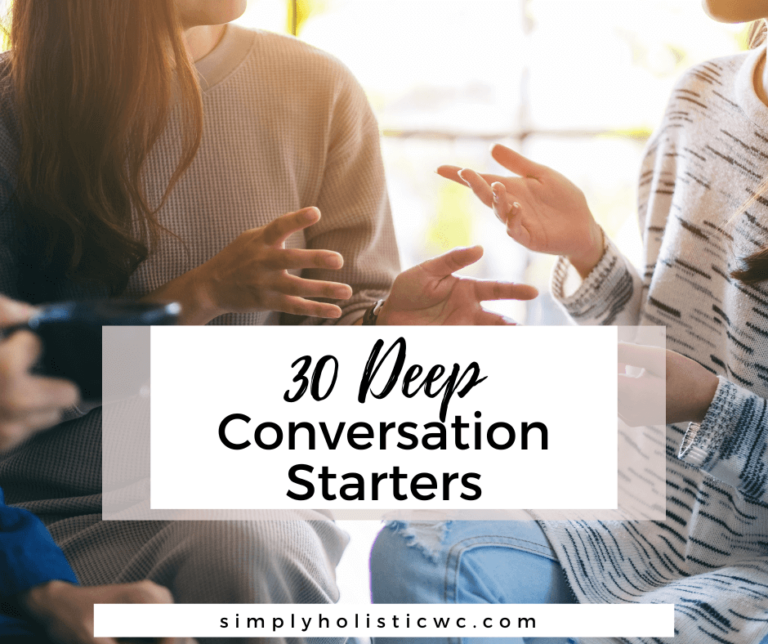 30 Deep Conversation Starters