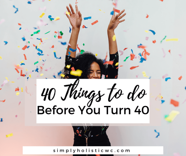 40 Things to do Before You Turn 40