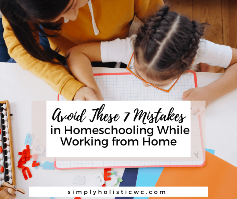 Avoid These 7 Mistakes in Homeschooling While Working from Home