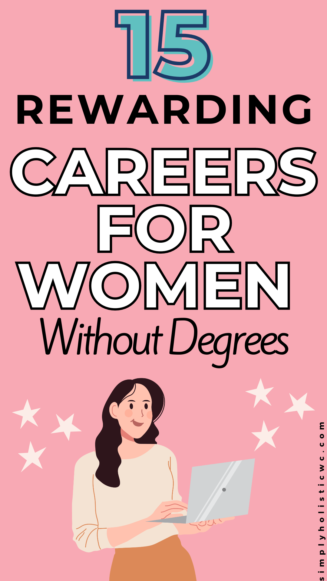 15 Best Careers for Women Without Degrees. Woman on computer