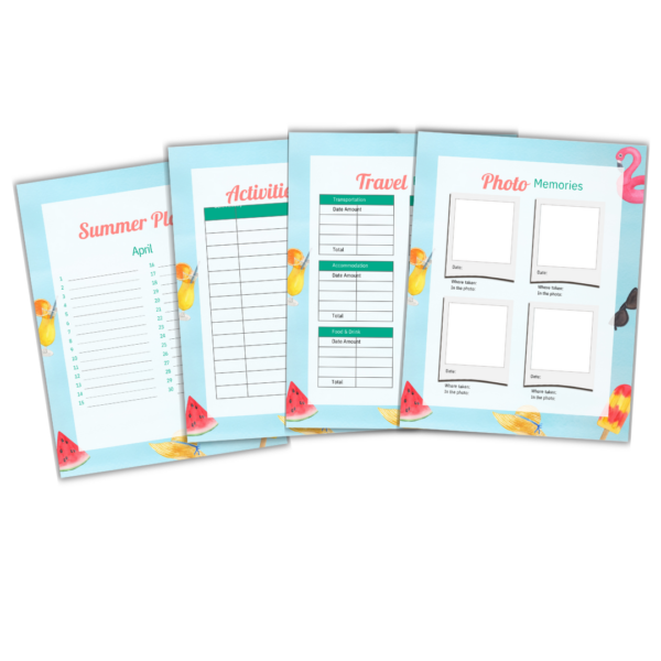 summer planner