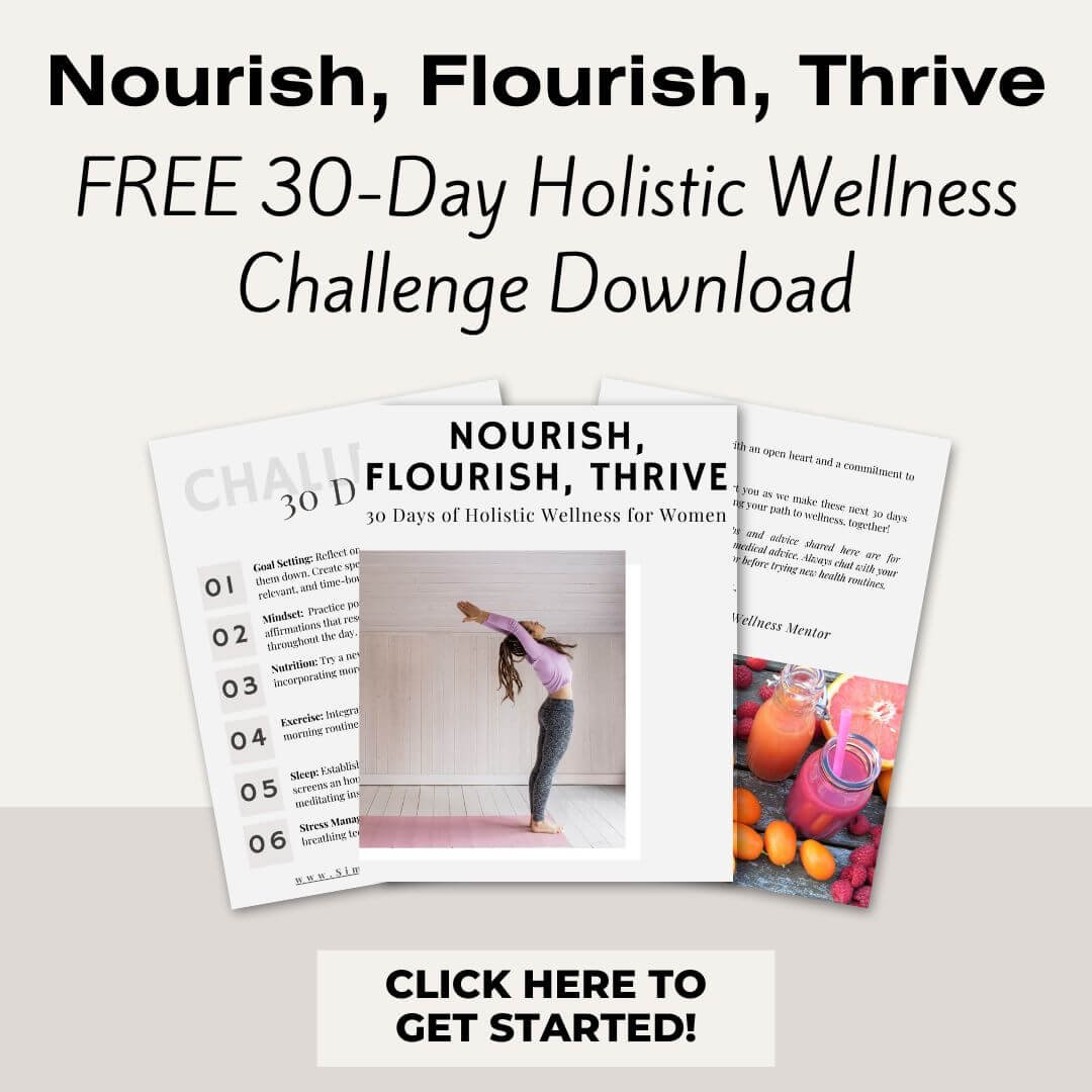 Holistic health 30 day challenge