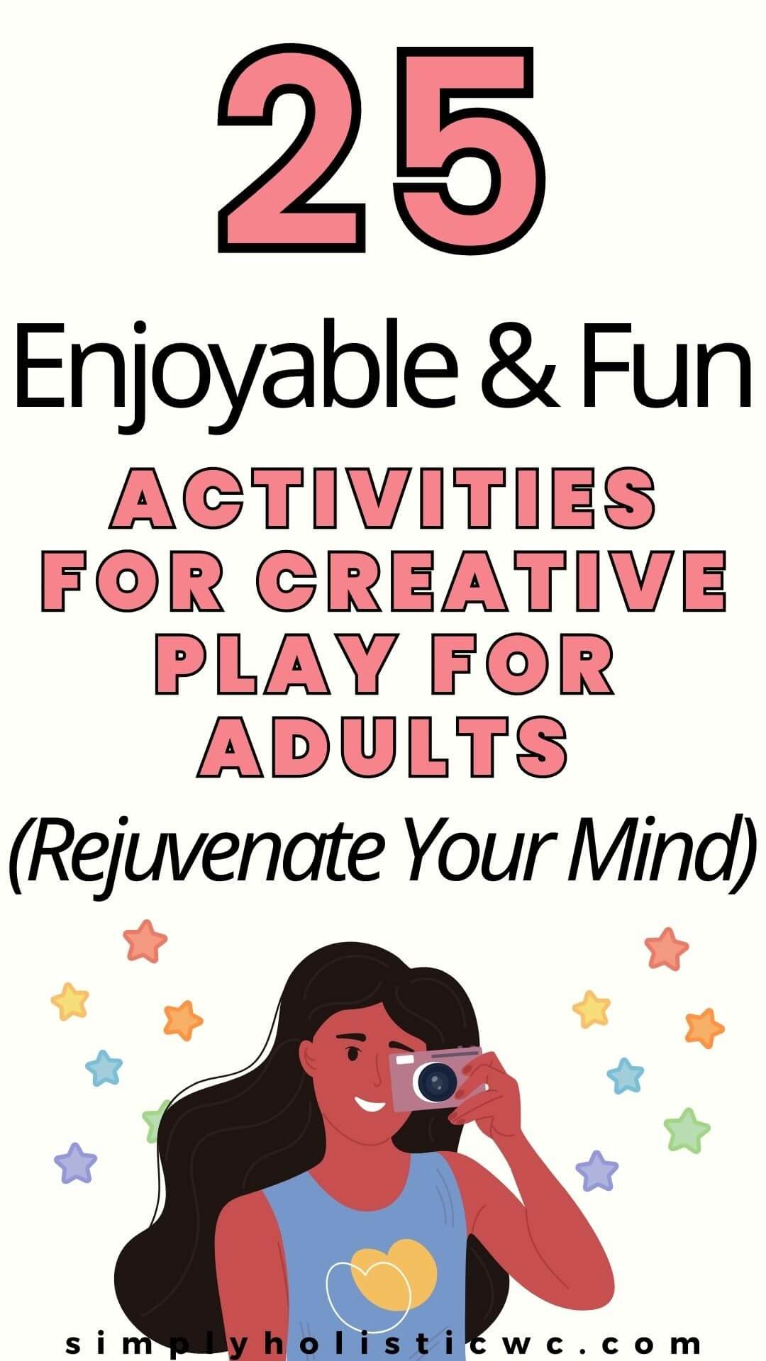 Play activities for adults