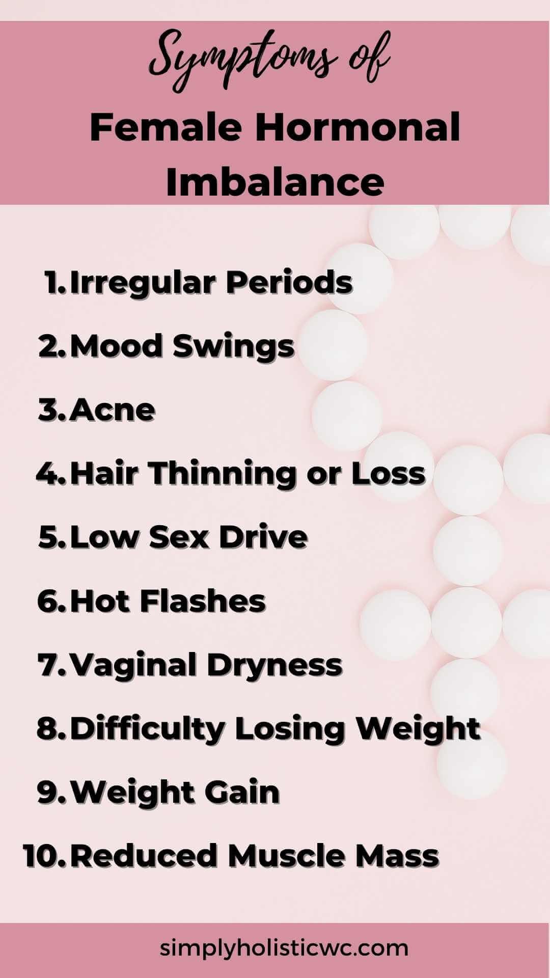 Symptoms of hormonal imbalanc