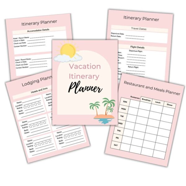 Vacation Itinerary Planner