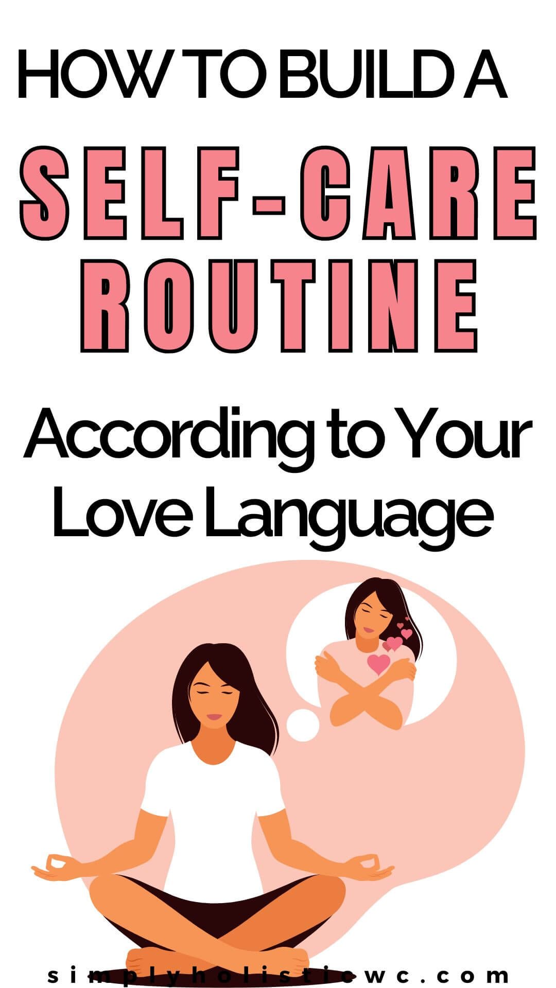 self care routine based on love language