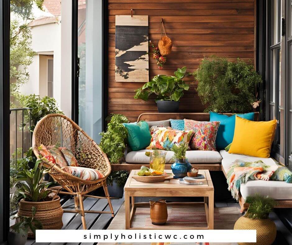 Eclectic Apartment Balcony or Patio Ideas