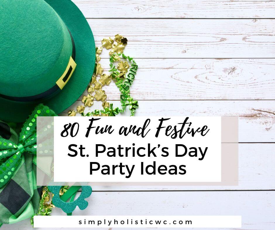 childrens st patricks day party ideas